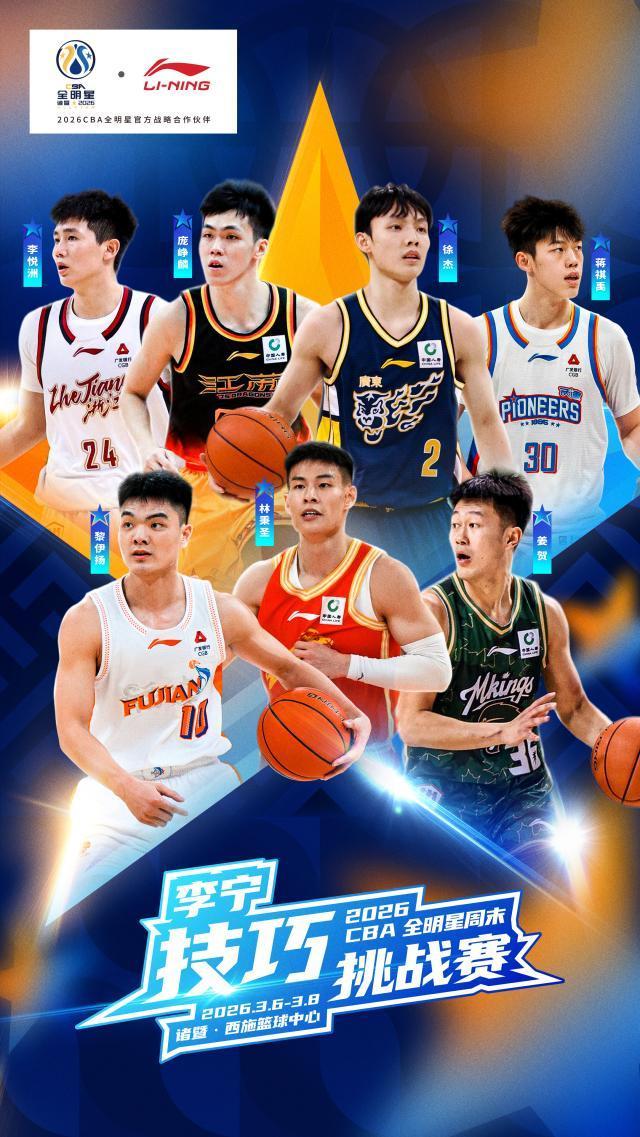 网页版登录入口-CBA全明星技巧赛大改革！比防守、背运、转身投篮